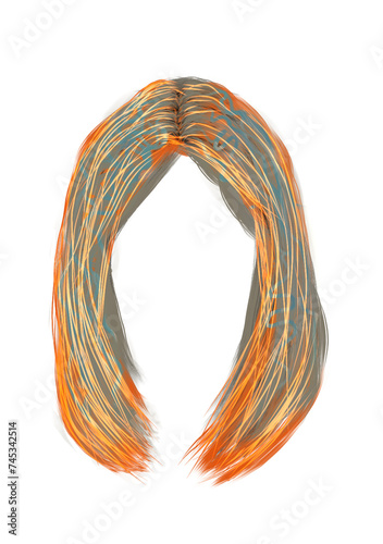 Hair colorful