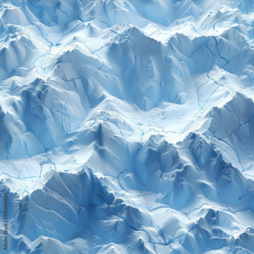 Fototapeta premium Ice Pattern