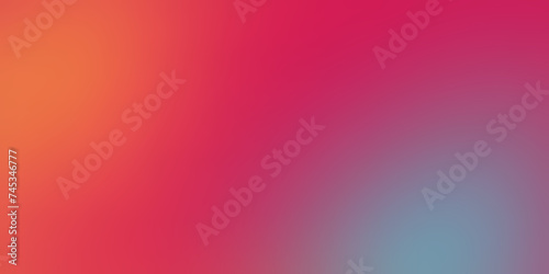 Pink Turquoise Yellow Orange Soft Gradient Background Banner 