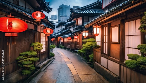 japan city scene, buildings in japan, japanese culture