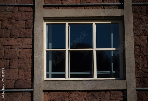 Black Metal Frame Of A Window © cindy2145