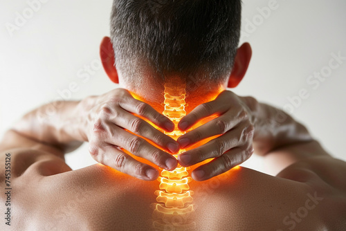 Neck pain.