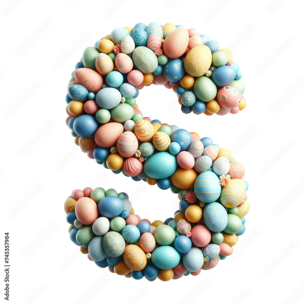 Isolated 3D Letter on a Clear PNG Canvas Generative AI Isolated 3D Letter on a Clear PNG Canvas Generative AI