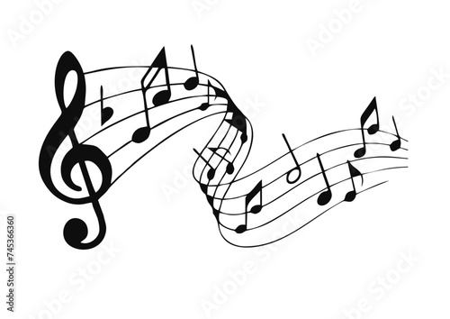 logo icon musical tone art design