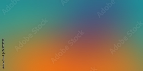 Turquoise Purple Orange Soft Gradient Background Banner 