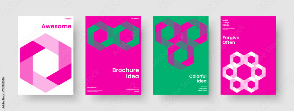 Creative Report Layout. Geometric Flyer Design. Modern Poster Template. Brochure. Banner. Book Cover. Business Presentation. Background. Leaflet. Brand Identity. Advertising. Notebook. Journal