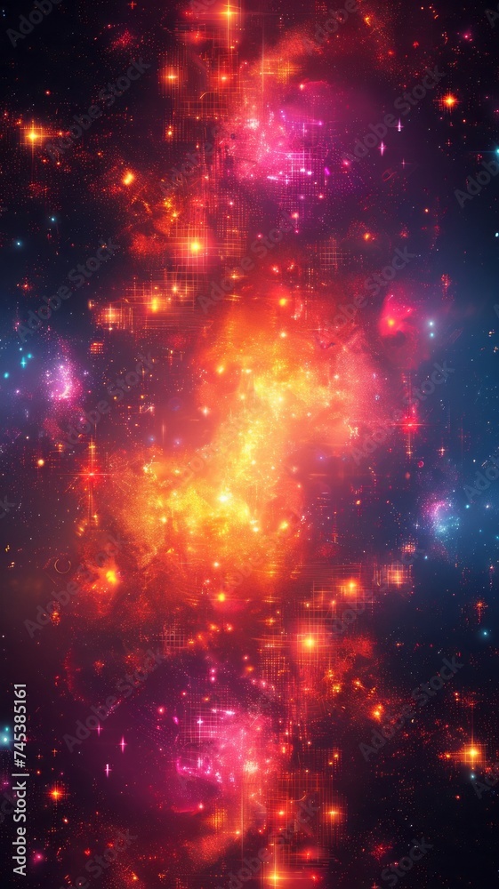 Dynamic futuristic digital abstract background Dynamic futuristic digital abstract background