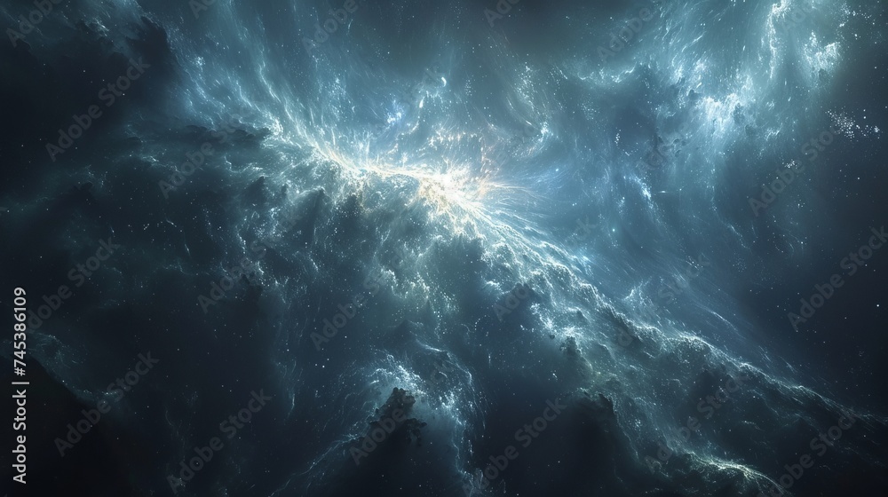 Space galaxy cloud nebula
