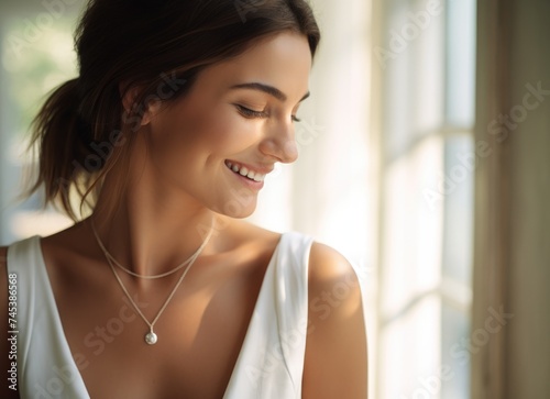 Free Download Woman in white wedding dress with tiara. - GFXLoad