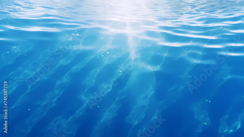 Background seamless realistic water ripples © xuan