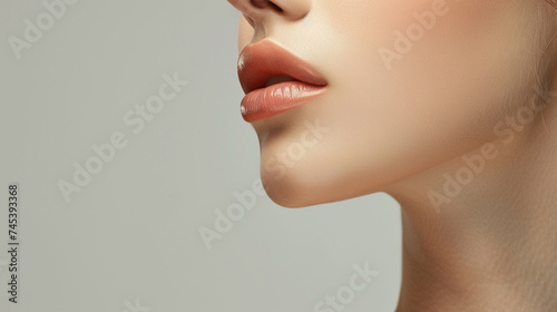 Female beautiful body close up. Beautiful perfect body. Cosmetic beauty procedures