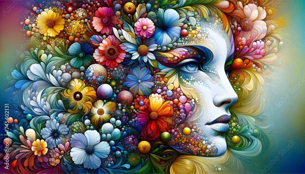 LPWA-18 Ambiguous Illusion Surreal Woman Face Head & Nature Inspired Digital Art LPWA-18 Ambiguous Illusion Surreal Woman Face Head & Nature Inspired Digital Art