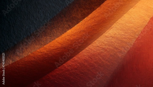 Arrière-plan abstrait flou rouge brun brûlé orange cuivre noir. Forme géométrique. Dégradé photo