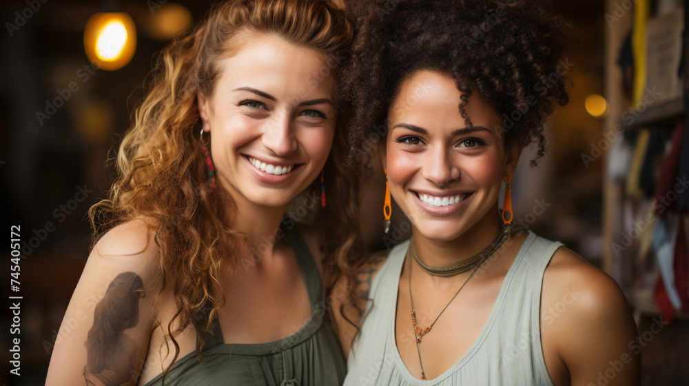 Diverse Women Body Positivity Group. Multicultural Femininity Variety Diverse Women Body Positivity Group. Multicultural Femininity Variety