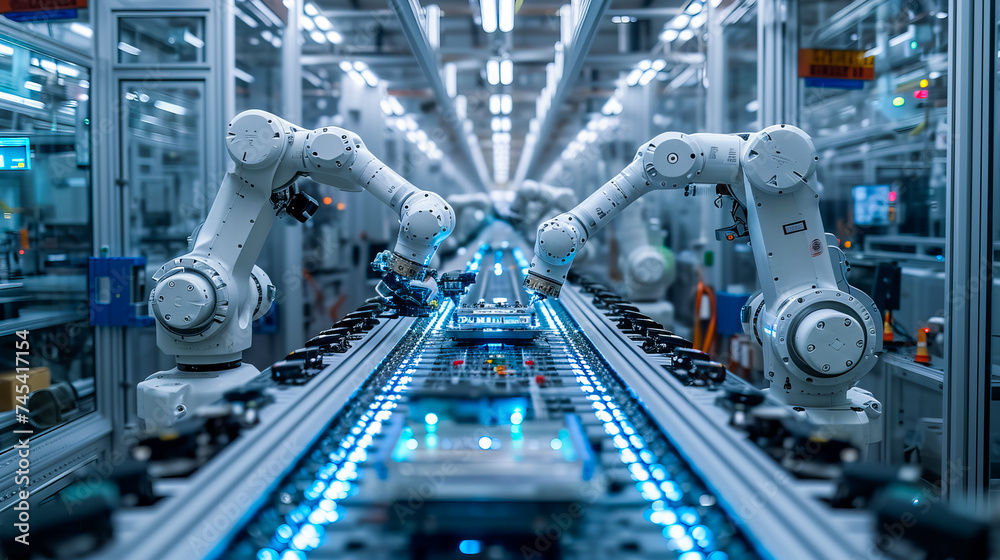 Robots and Devices at Work. Modern Production Robots and Devices at Work. Modern Production