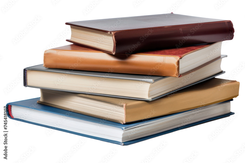Antique book collection, cut out - stock png. Antique book collection, cut out - stock png.