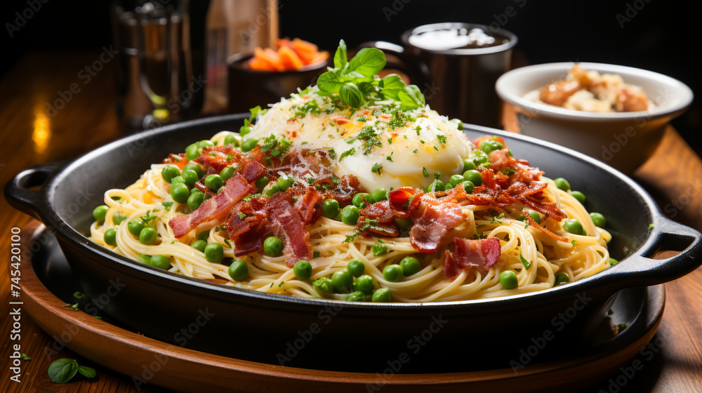 Spaghetti carbonara Spaghetti carbonara