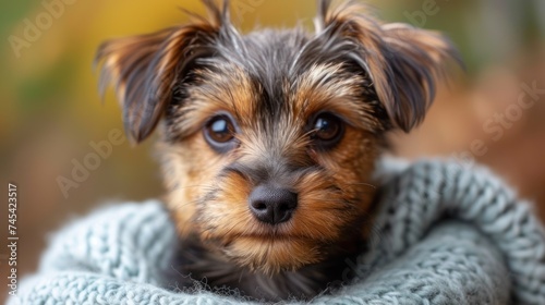 Adorable Puppy, Cute Little Dog, Sweet Baby Pup, Charming Canine Companion.