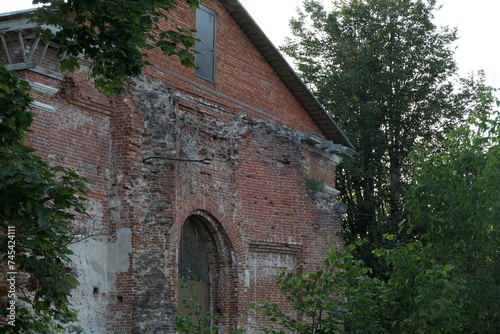 old church in the village 