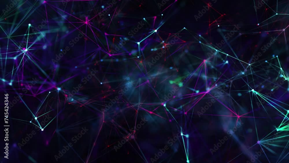 abstract background of particle grain and plexus geometry abstract background of particle grain and plexus geometry