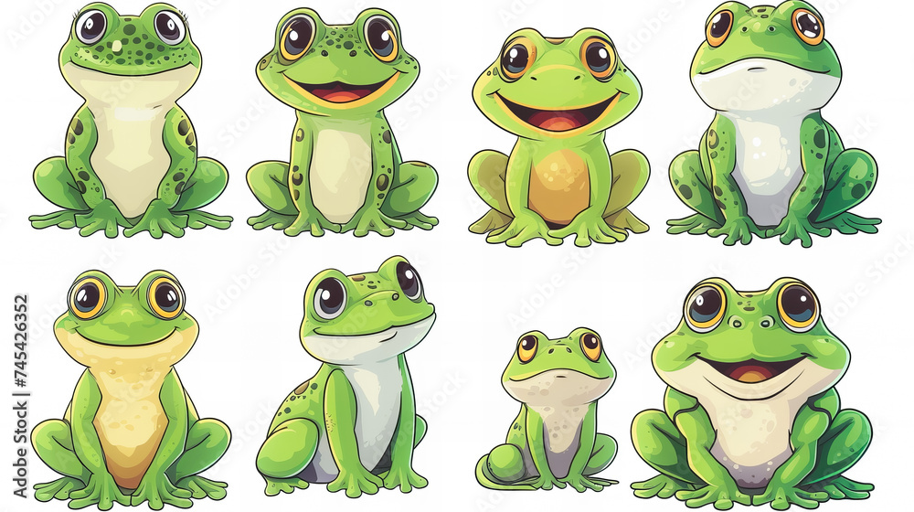 funny frog sticker funny frog sticker