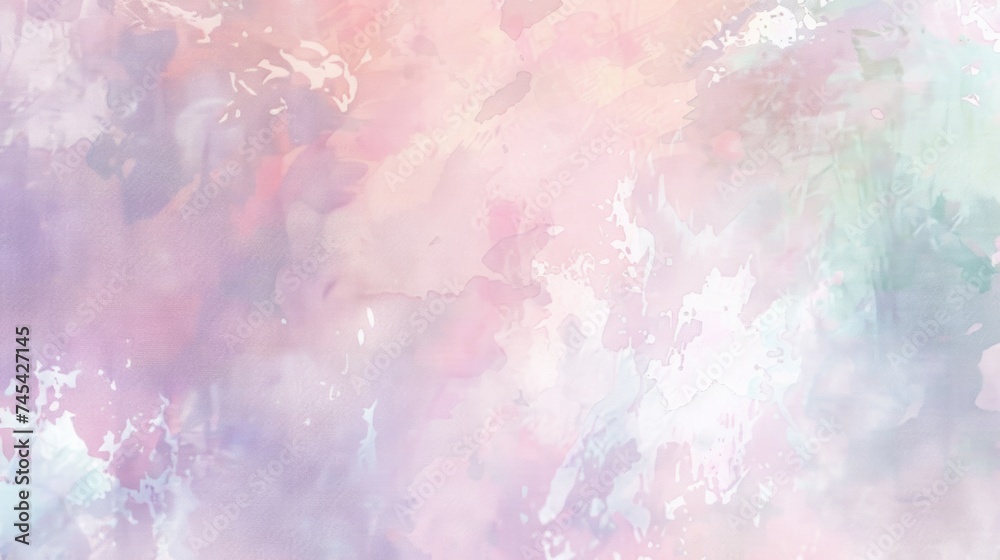 Pink Pastel Watercolor Wash Background Pink Pastel Watercolor Wash Background