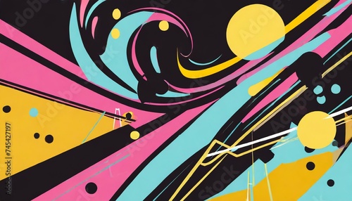 abstract background with stripes