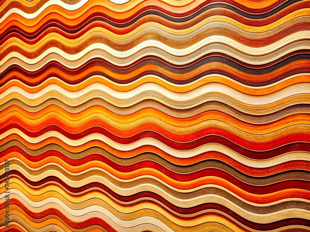 Hintergrund mit Wellen in Orange, braun und beige. Hintergrund mit Wellen in Orange, braun und beige.