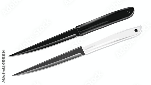 Surgical Knife Medical UtensIllustration in Black and White Is