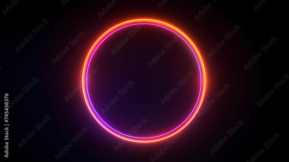 bright illuminated circle bright illuminated circle