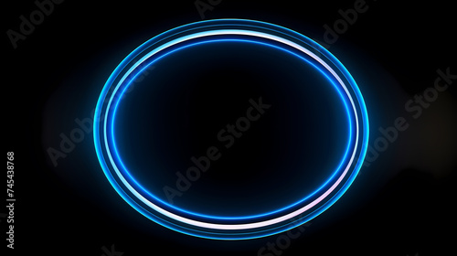 bright illuminated circle