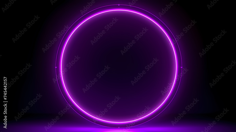 Showing vibrant glowing circles Showing vibrant glowing circles