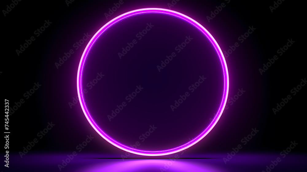 Showing vibrant glowing circles Showing vibrant glowing circles