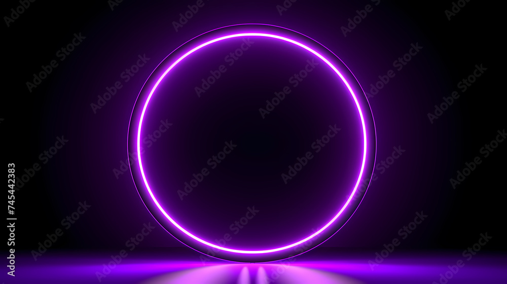 Showing vibrant glowing circles Showing vibrant glowing circles