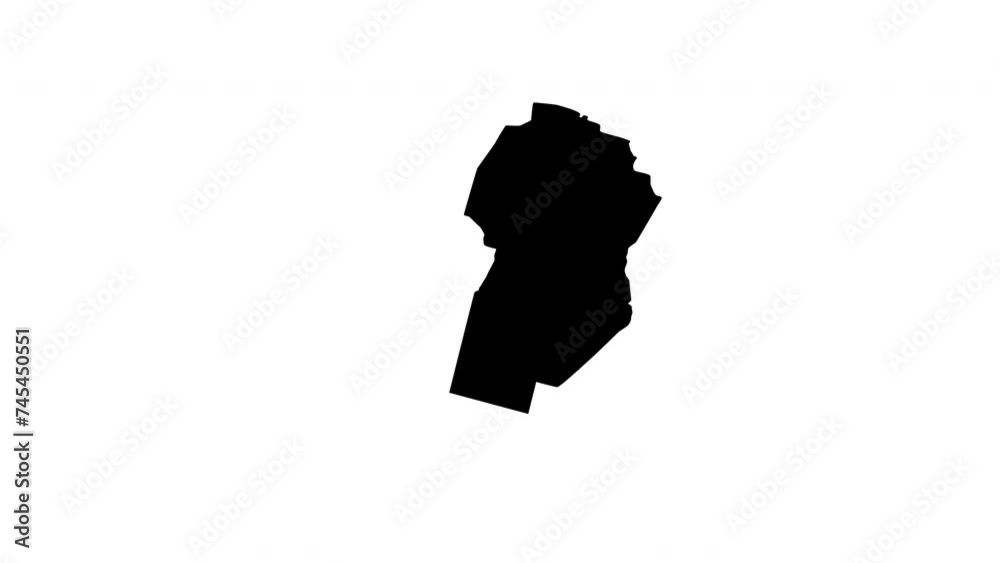 animated video of the map of Cordoba in Spain animated video of the map of Cordoba in Spain