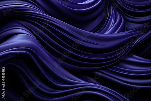 A mesmerizing abstract background featuring vibrant purple hues with wavy lines cascading throughout