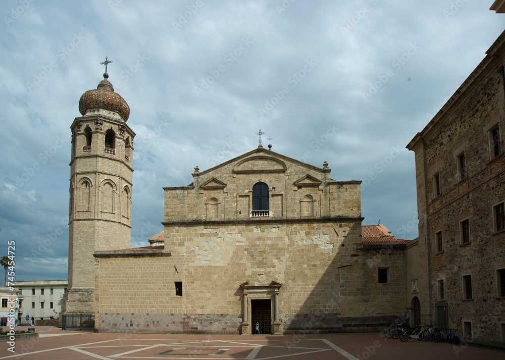 Cathedral at Oristano, Sardinia, Italy