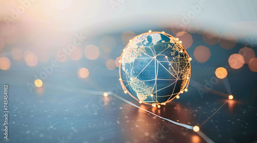 Digital Global Network Connectivity and Innovative Technology Sphere