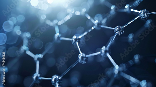 Blue Molecular Structure in Science and Nanotechnology