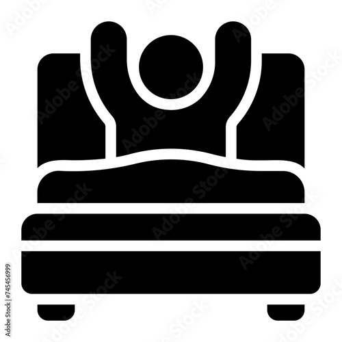 wake up glyph icon