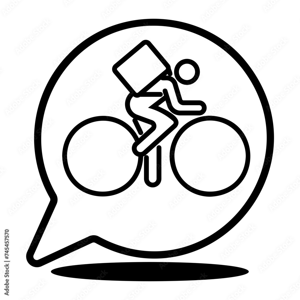 delivery man icon delivery man icon