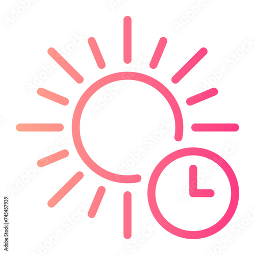 daytime gradient icon
