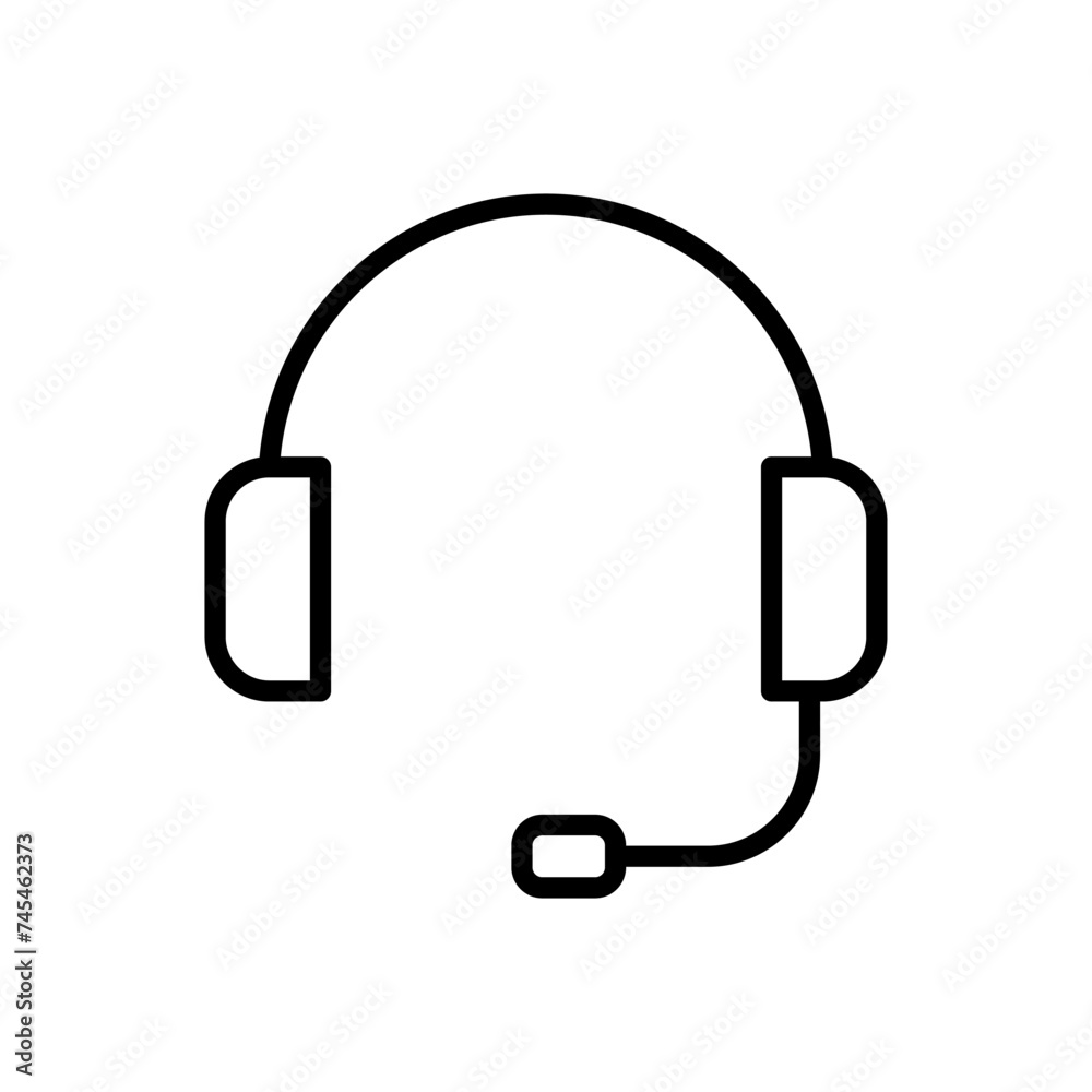Headphone icon vector. Headvector icon symbols Headphone icon vector. Headvector icon symbols