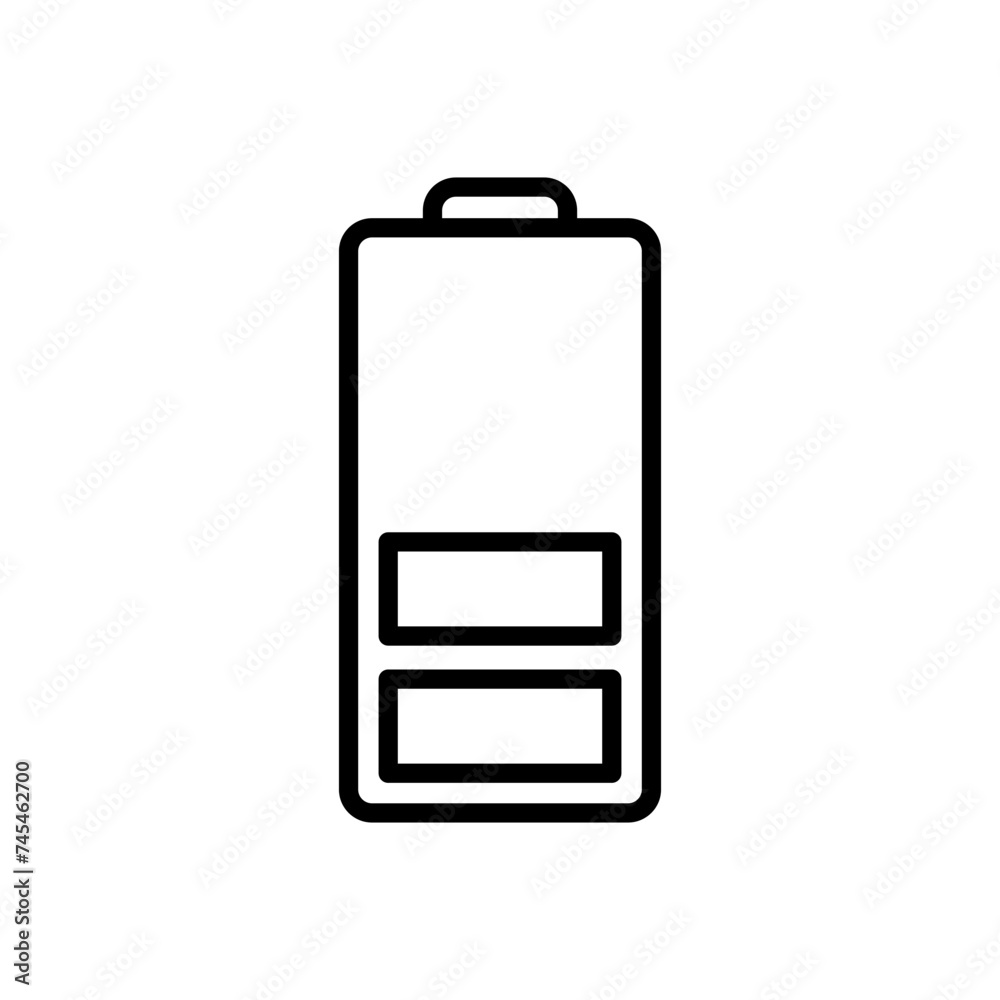 Battery vector icon. battery charge level. battery Charging icon Battery vector icon. battery charge level. battery Charging icon