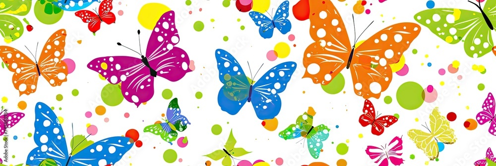 cute butterfly background
