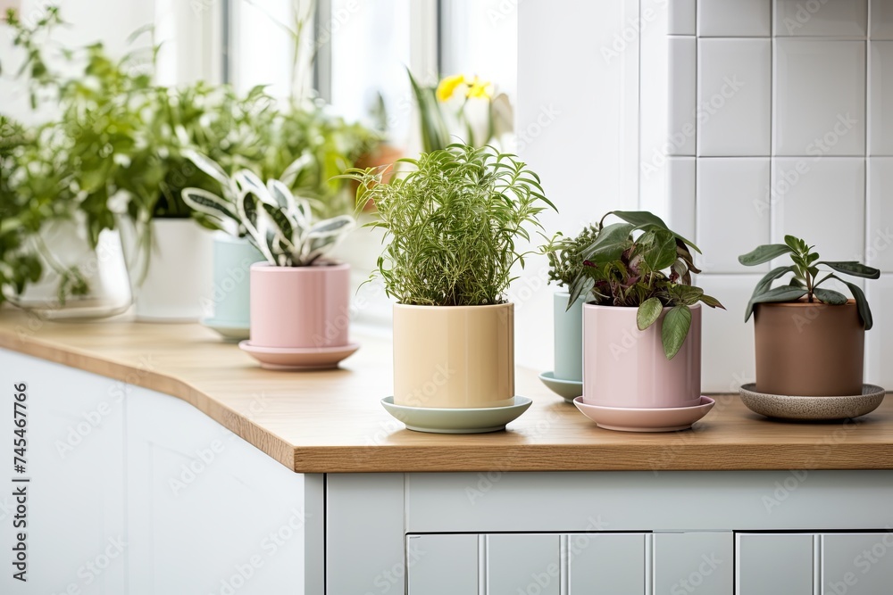 Sustainable Living Eco-Kitchen Ideas: Pastel Pots and Nordic design with Plant-Based Cleaning Tips