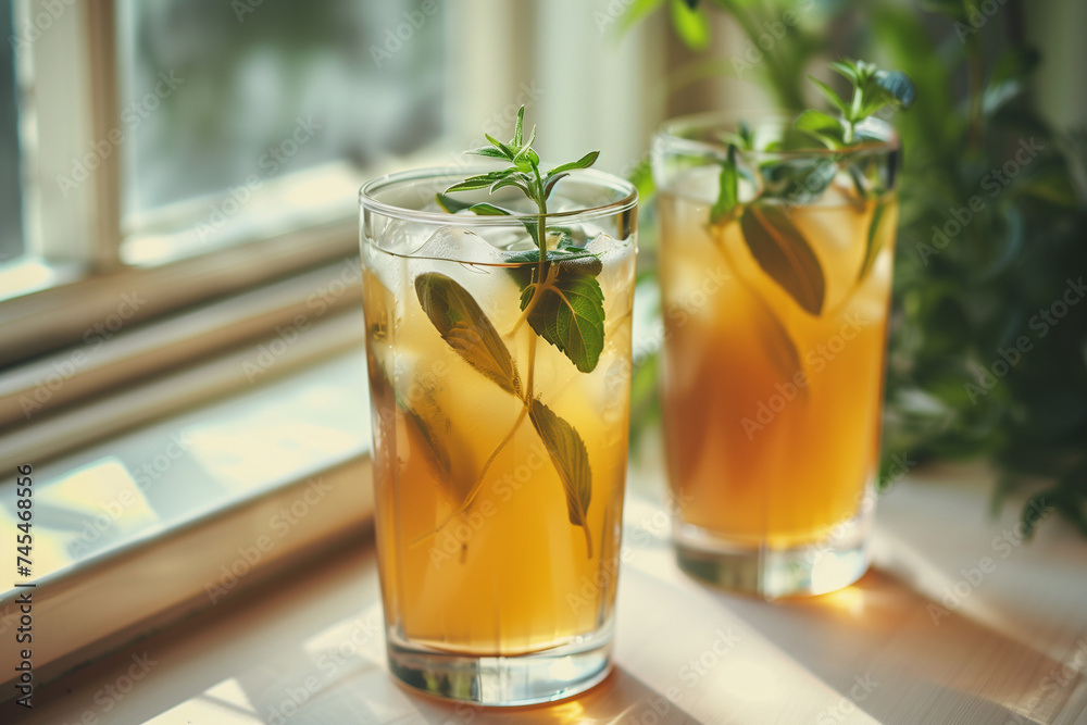 Homemade Fermented Raw Kombucha Tea Ready to Drink Homemade Fermented Raw Kombucha Tea Ready to Drink