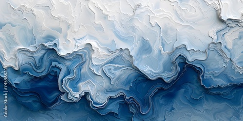 abstract blue and white textured background