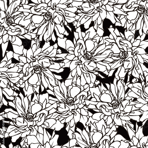 Cute floral pattern perfect for textile design, © daicokuebisu