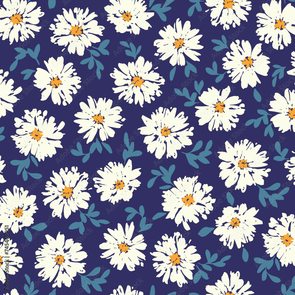 Cute floral pattern perfect for textile design, Cute floral pattern perfect for textile design,